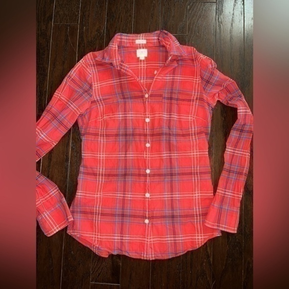 J. Crew Perfect Fit Button Up